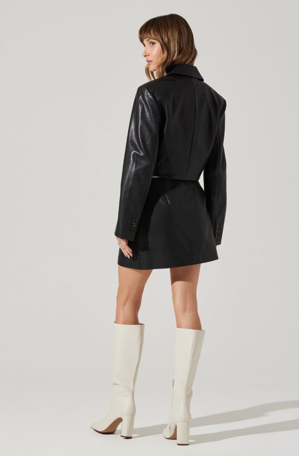 Lindsay Cropped Jacket For Sale - Image 4
