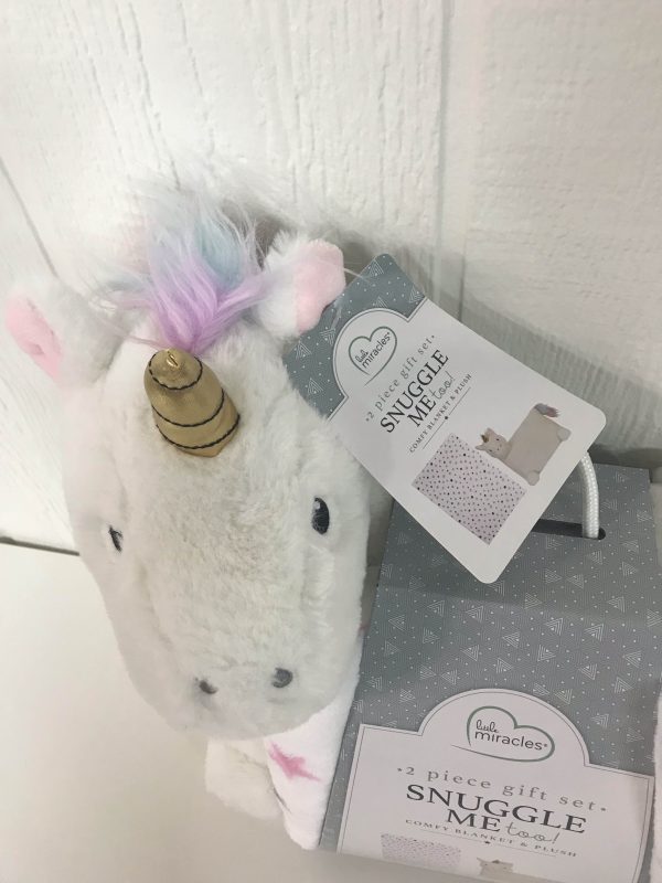 Little Miracles Snuggle Me Too! 2-Piece Comfy Blanket And Plush Gift Set on Sale - Image 5